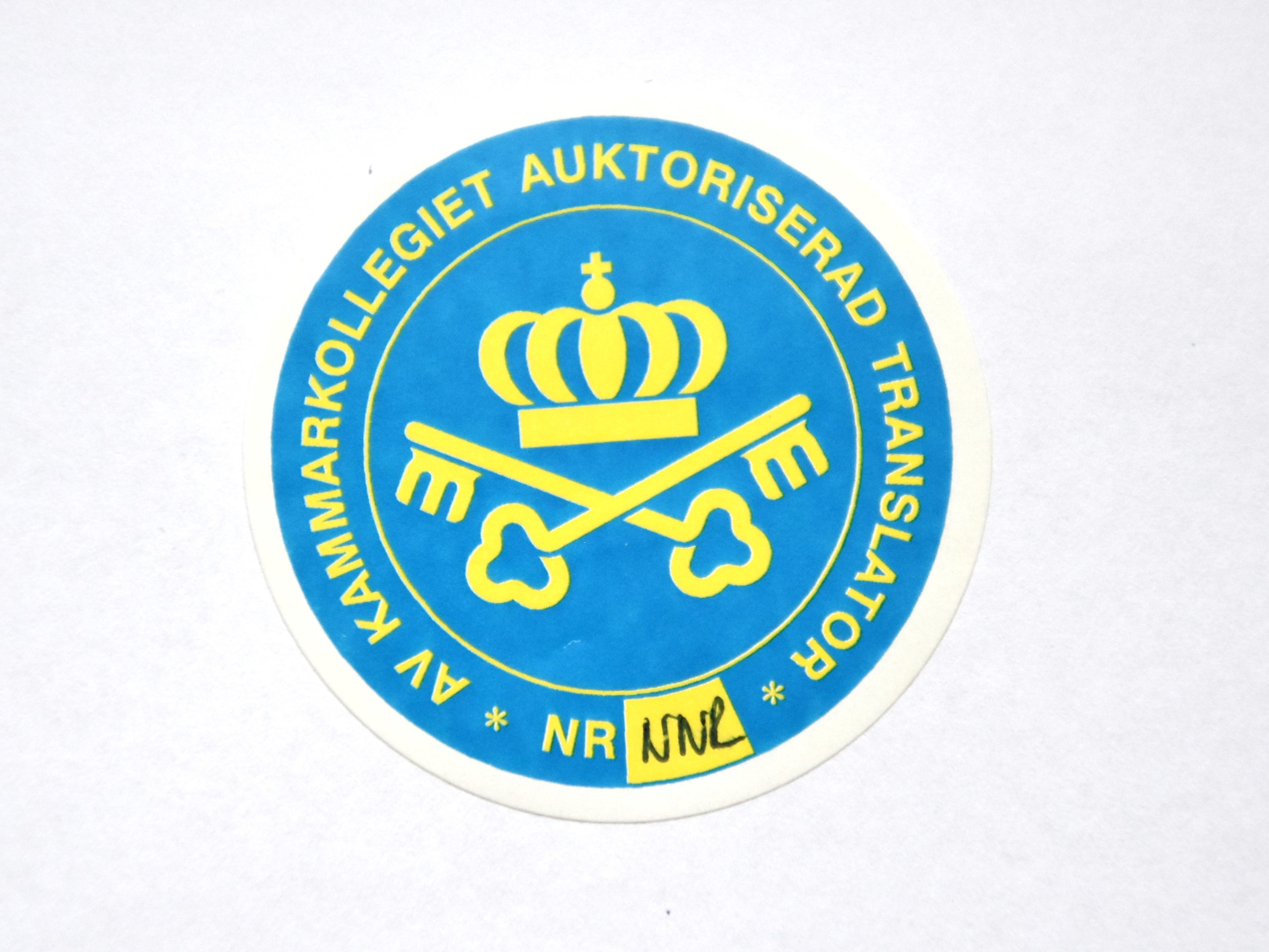 Auktoriserad Translator
